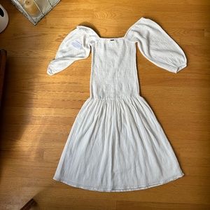 Billibong x Salty Blonde Smocked Midi Dress - NWT (S)